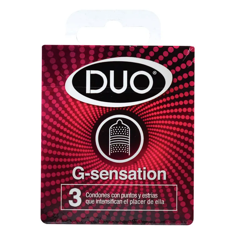 Preservat Duo g Sensation 3 unidades
