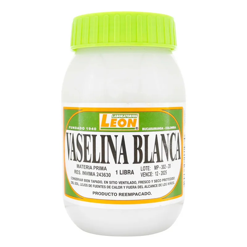 Vaselina Blanca 500 g Leon