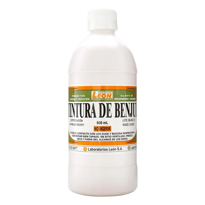 Tintura de Benjui 500 mL Leon