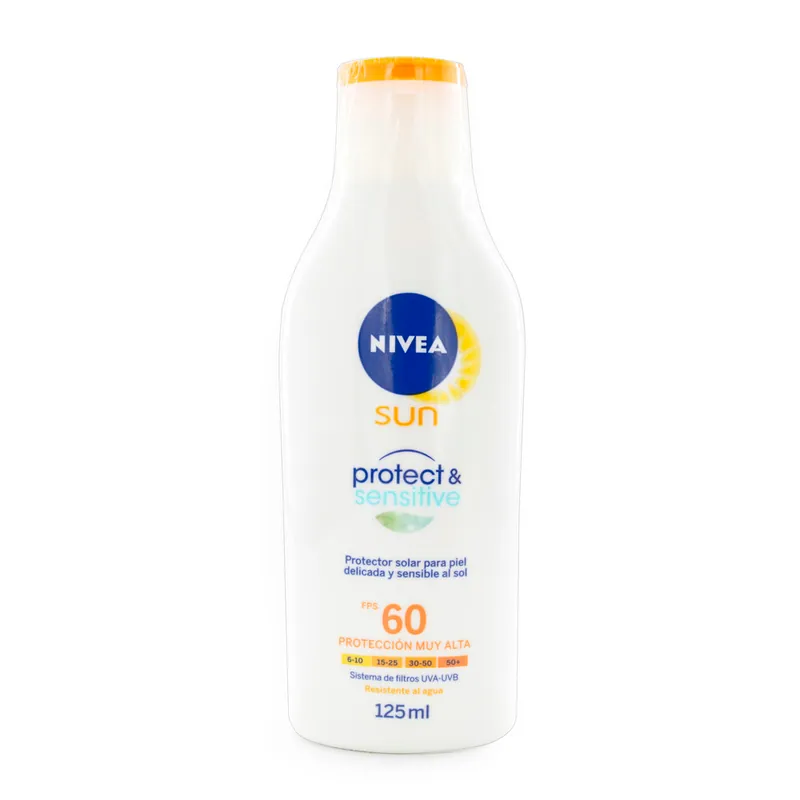 Bloq Nivea Sun Fps 60 Ult Pro Sent 125 mL