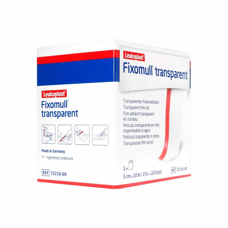 Fixomull Transparente 5 Cm 10 Mts