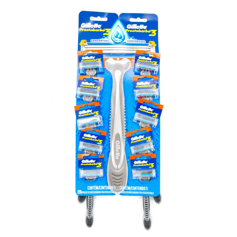 Máquina Prestobarba Gillette 3 10 unidades