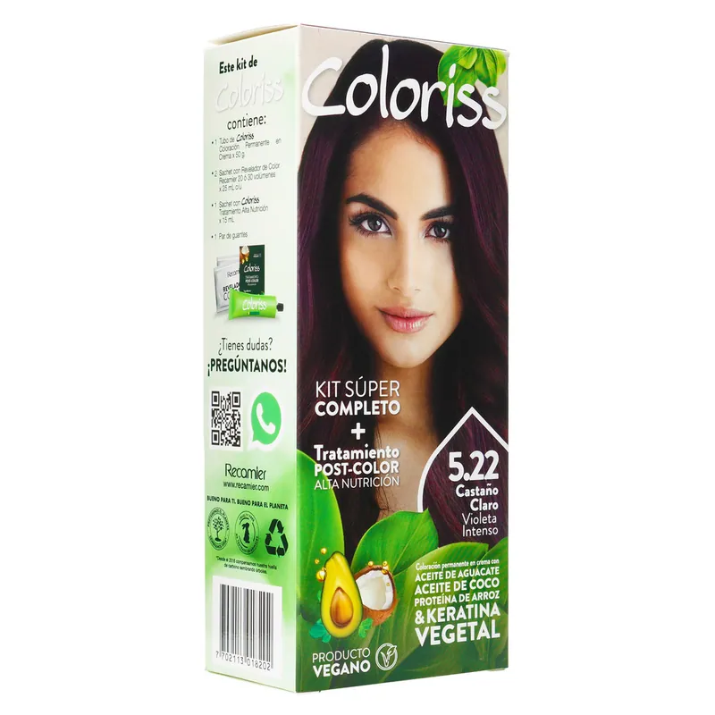 Coloris Kit 522 castaño Claro Vio Int