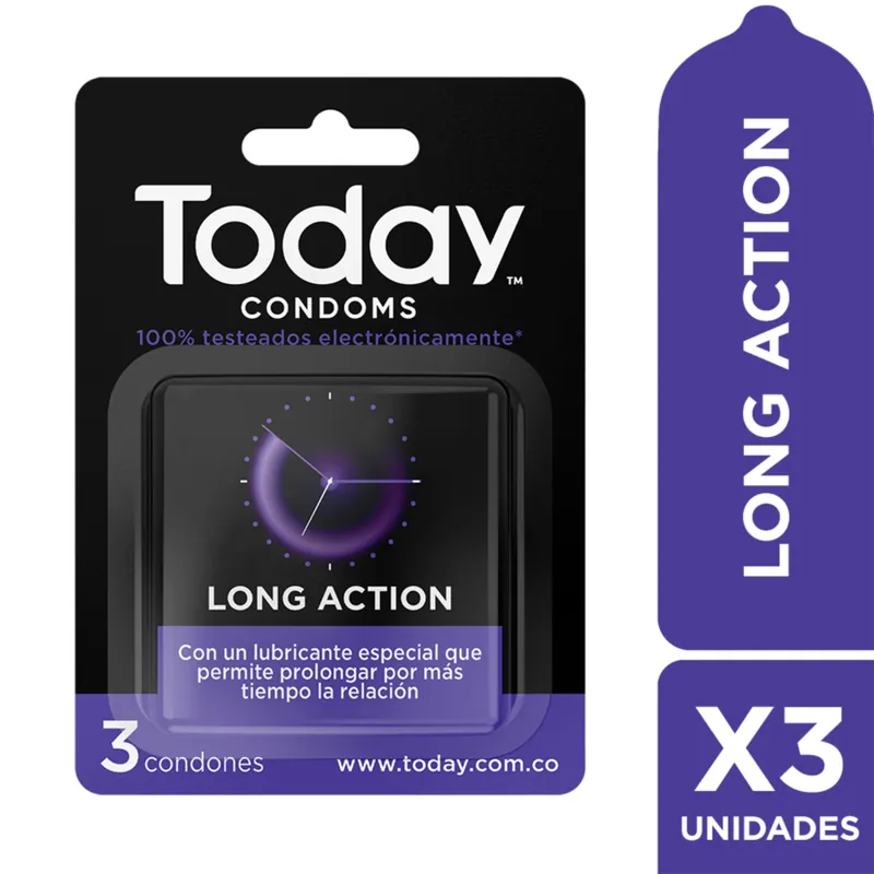 Preservat Today Long Action 3 unidades