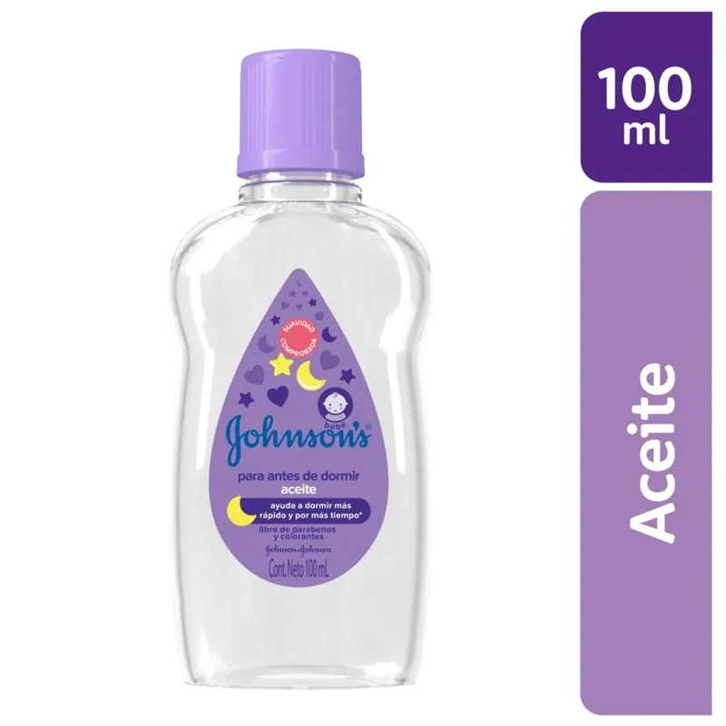 Aceite Jj Baby Bed Time 100 mL