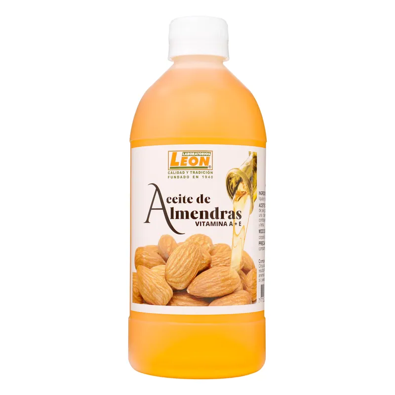 Aceite de Almendras 500 mL Leon