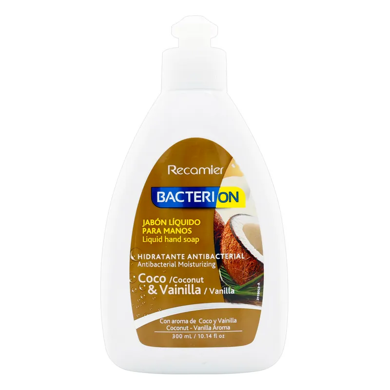 Jabon Bacterion Liquido Vainilla 300 mL