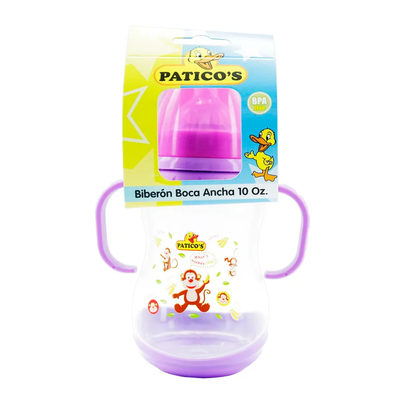 Biberon Patico Boca Ancha 10 Oz