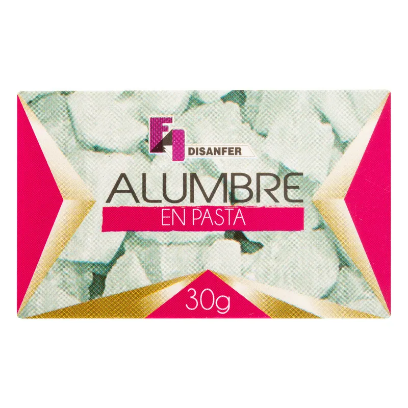 Alumbre Natural 30 g Disanfer