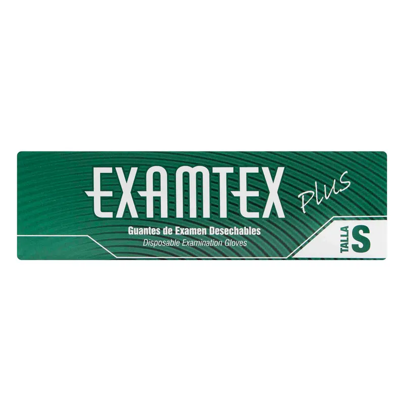 Guante Examtex Protex 100 unidades T S