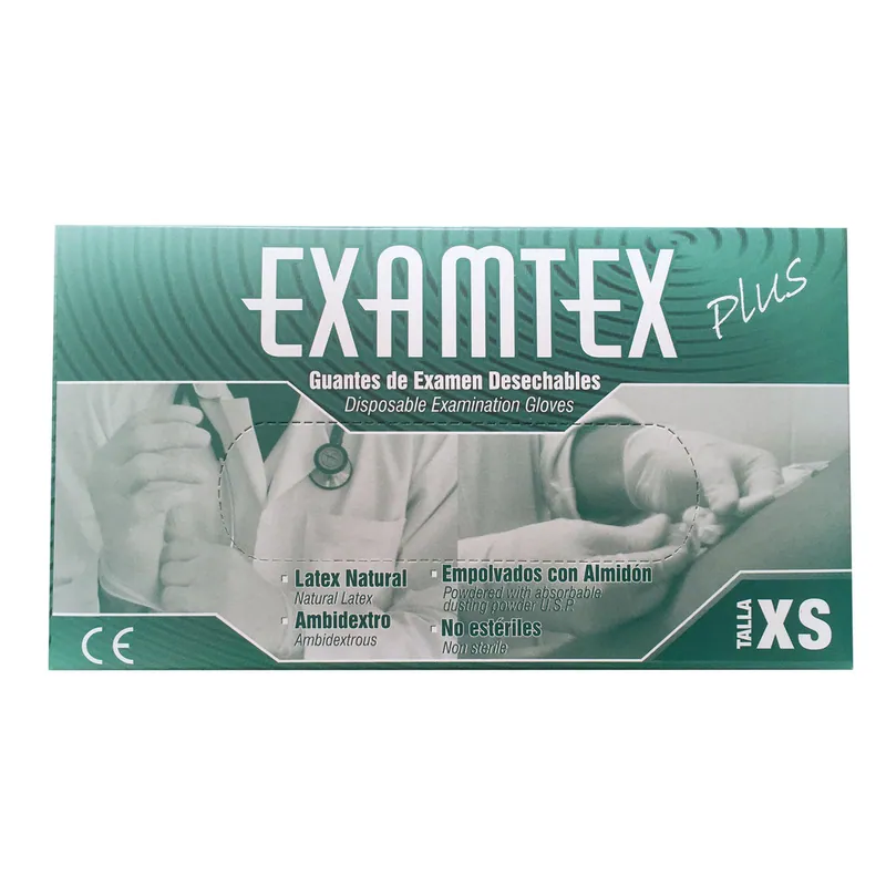 Guante Examtex Protex 100 unidades T Xs