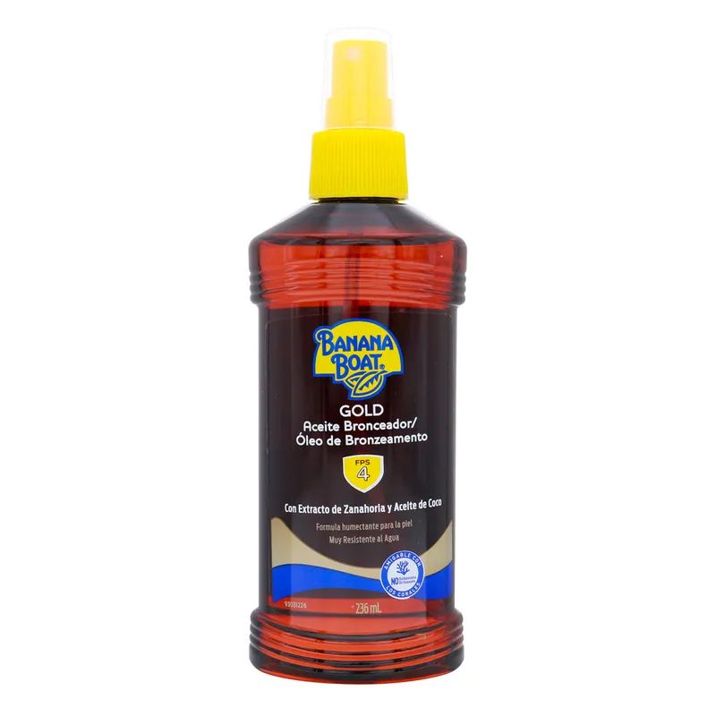 Bronc Banana Boat Aceite Gold Spf4 236 M