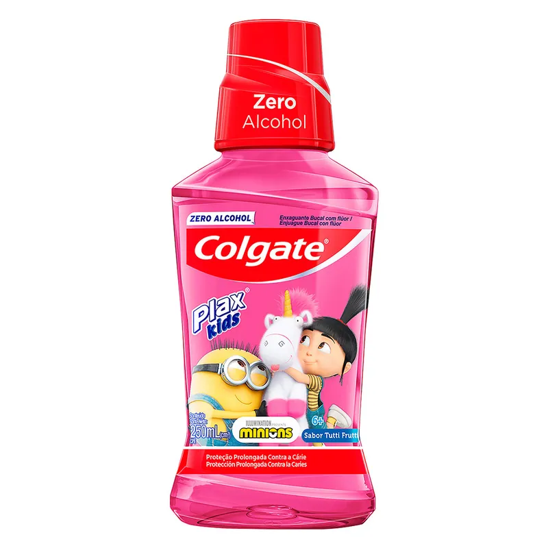 Enj Colg Plax Kids Agnes Minions 250 mL