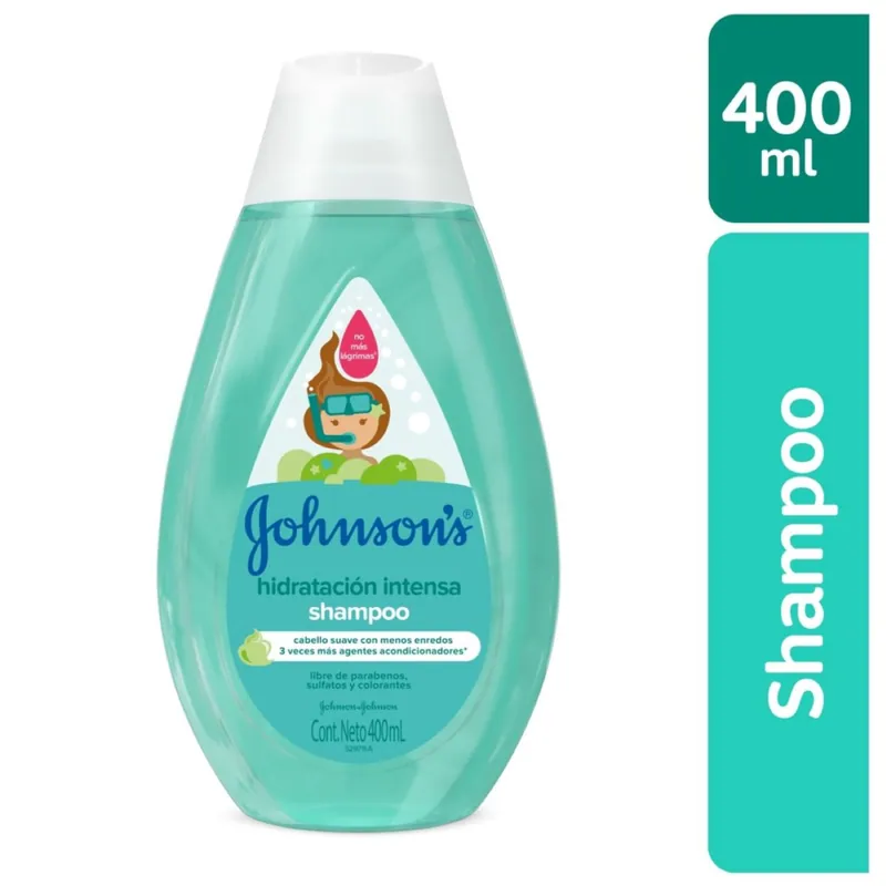 Champú Jj Baby hidratación Intensiva 400 mL