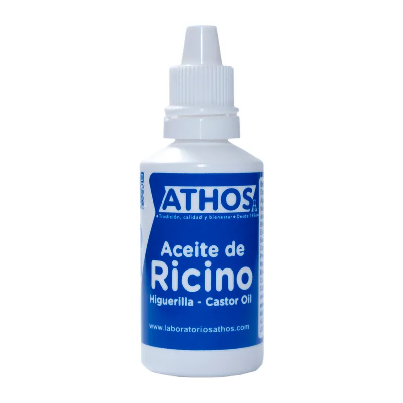 Aceite Ricino 30 mL 12 unidades Athos