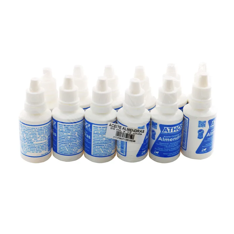Aceite de Almendras 20 mL 12 unidades Athos