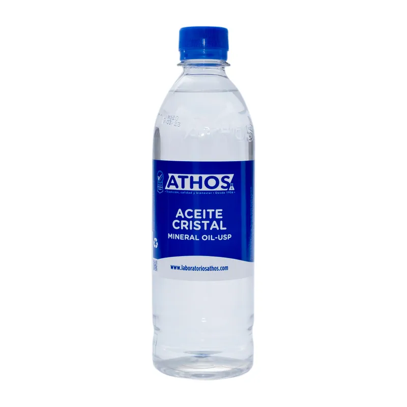 Aceite Cristal Mineral 500 mL Athos