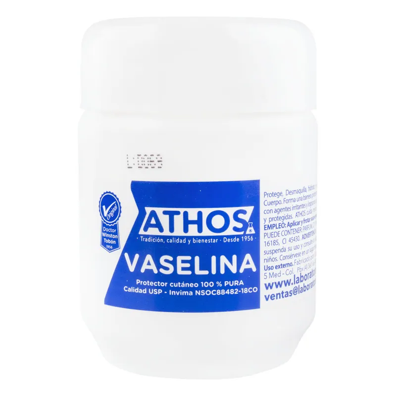 Vaselina Blanca 120 g Athos