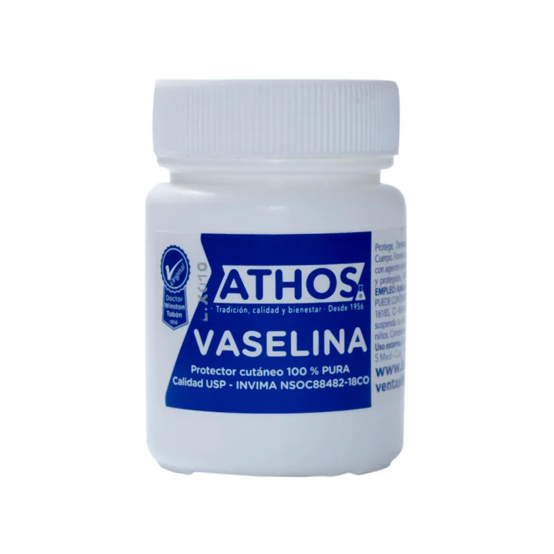 Vaselina Blanca 60 g 6 unidades Athos