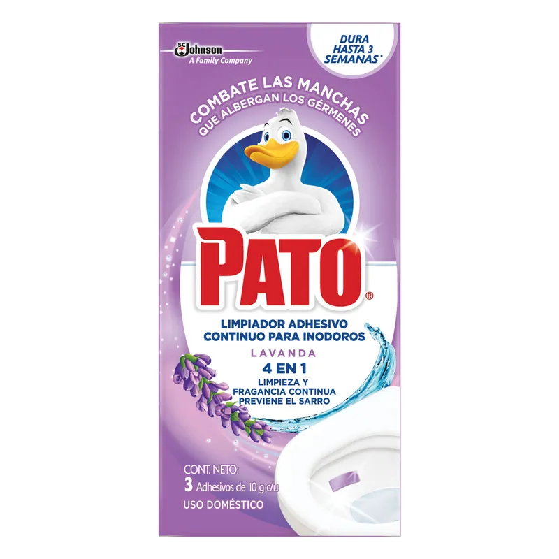 Pato Pastilla Adhesiva Lavanda 30 g