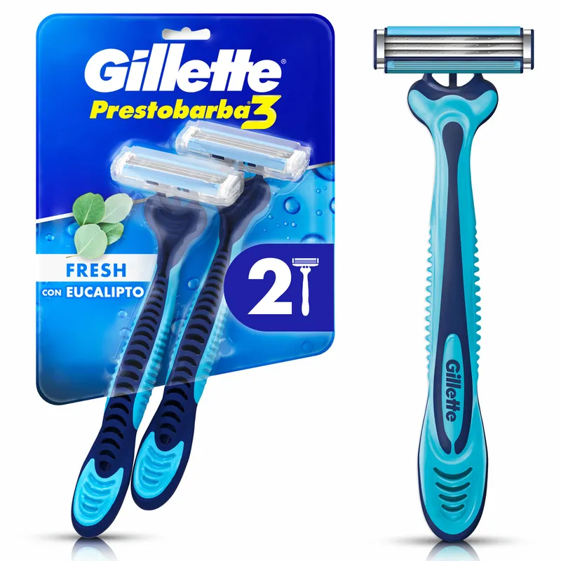 Máquina Prestobarba Gillette 3 Ice 2 unidades
