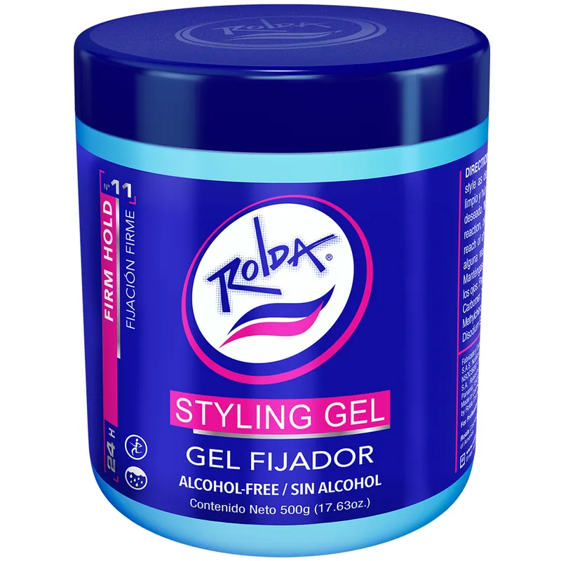 Gel Fijador Rolda Azul 500 g