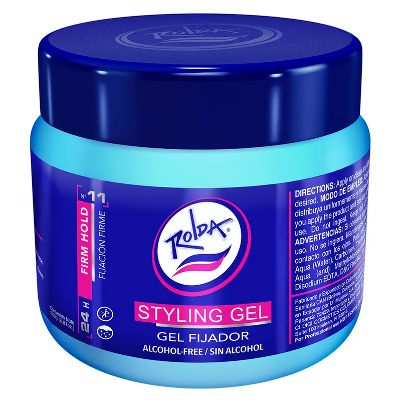 Gel Fijador Rolda Azul 250 g