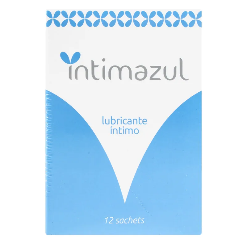 Lubricante Intima Azul 12 sobres