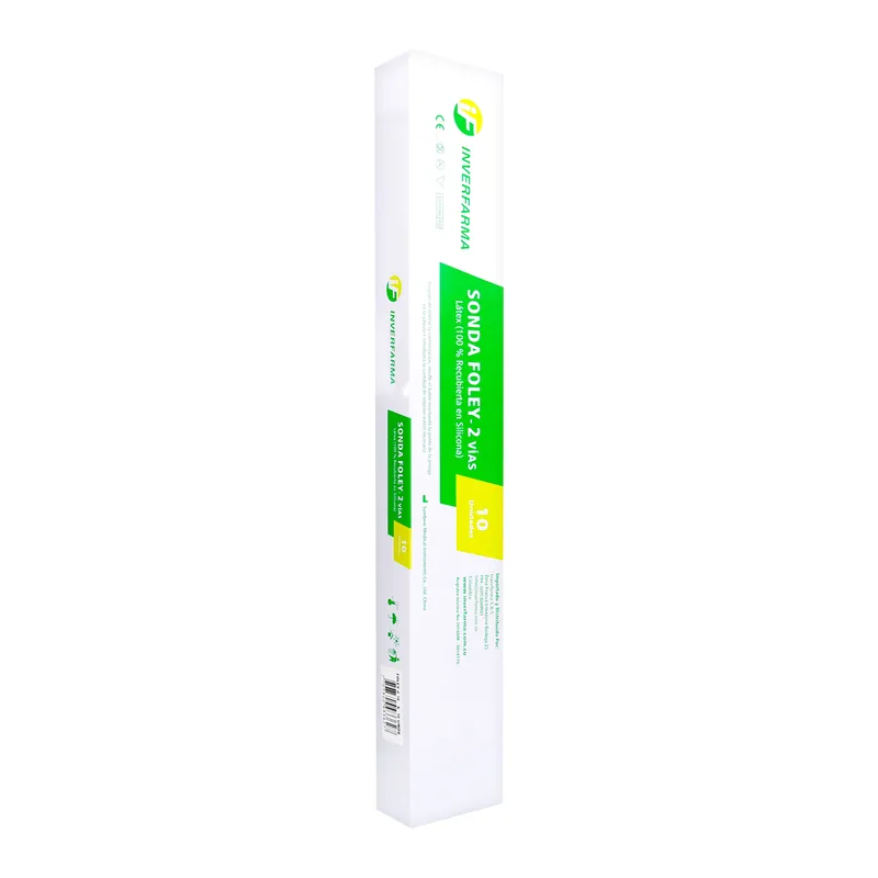 Sonda Foley 2vias Bal.#16 10 unidades Inverfa