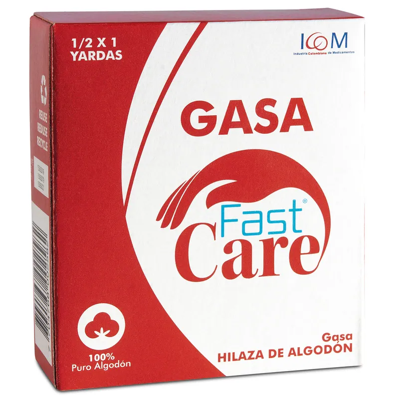 Gasa Fast Care aséptica 1/2x1 ICOM