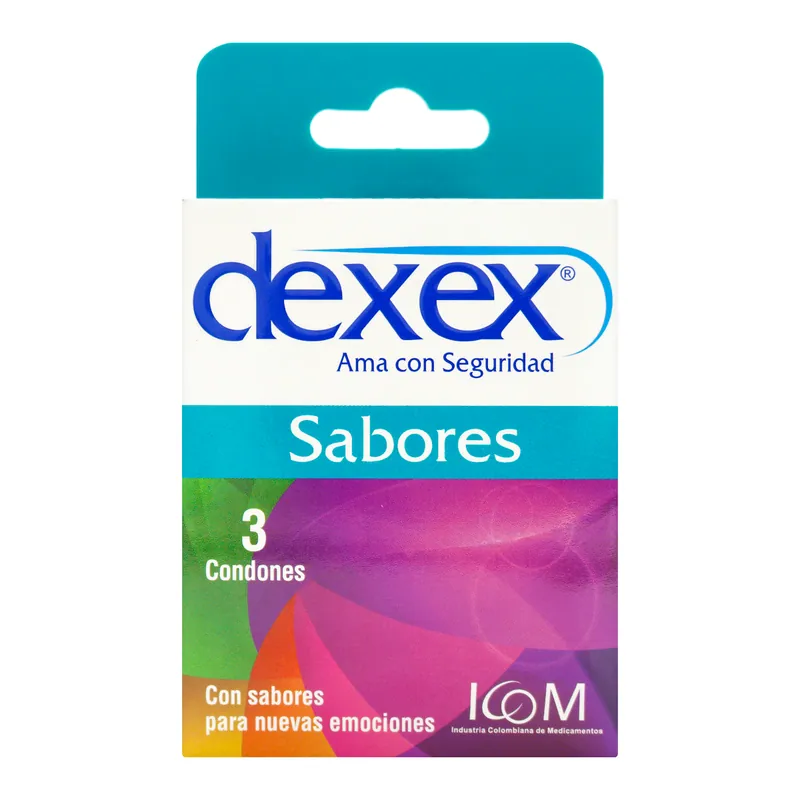 Dexex Sabores 3 unidades ICOM