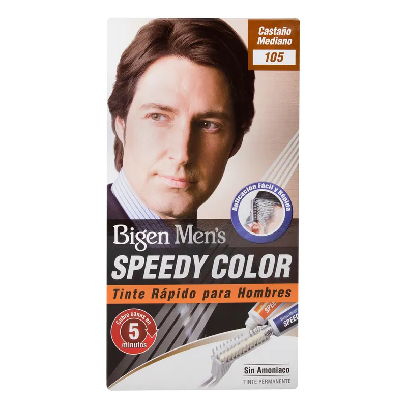 Bigen Mens Speedy 105 castaño Mediano