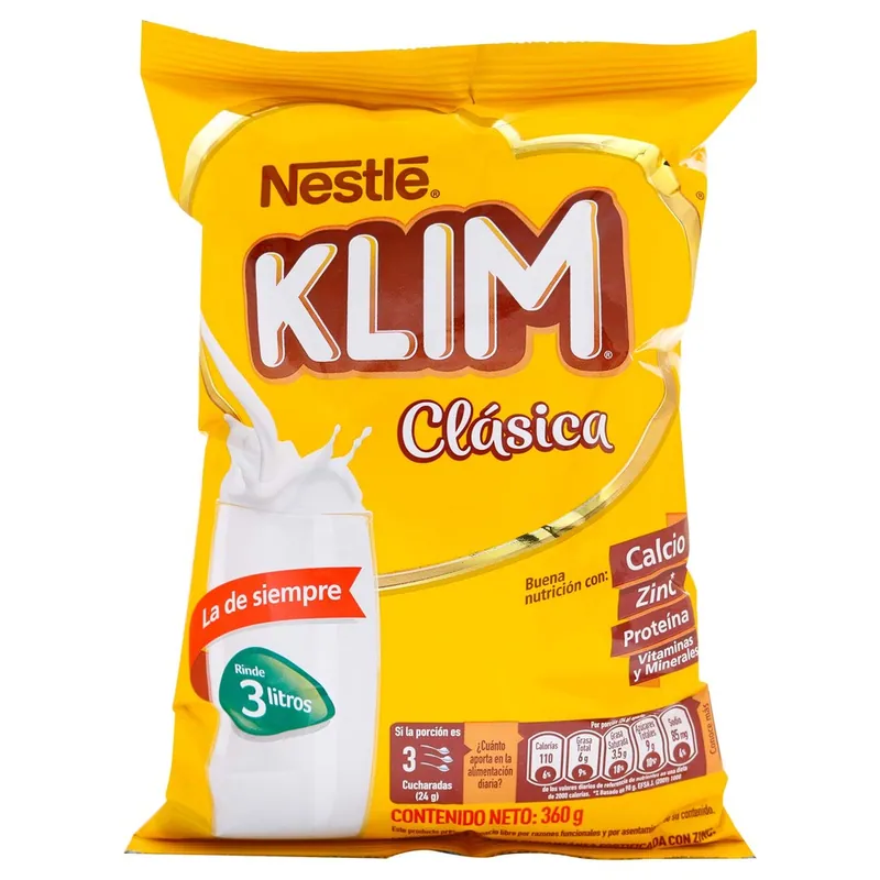 Klim Fortificada Inst 360 g Bolsa