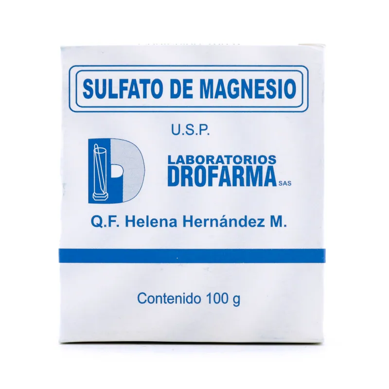 Sulfato de Magnesio 100 g Drofarma