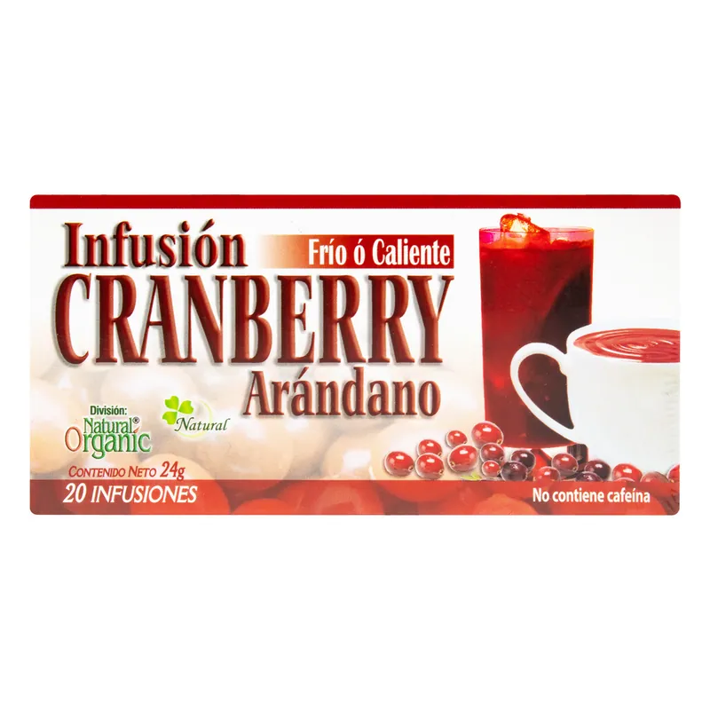 Cramberry infusión 20