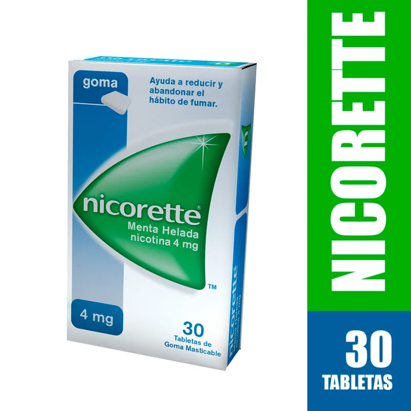 Nicorette Menta S&s 4 mg 30 Gomas