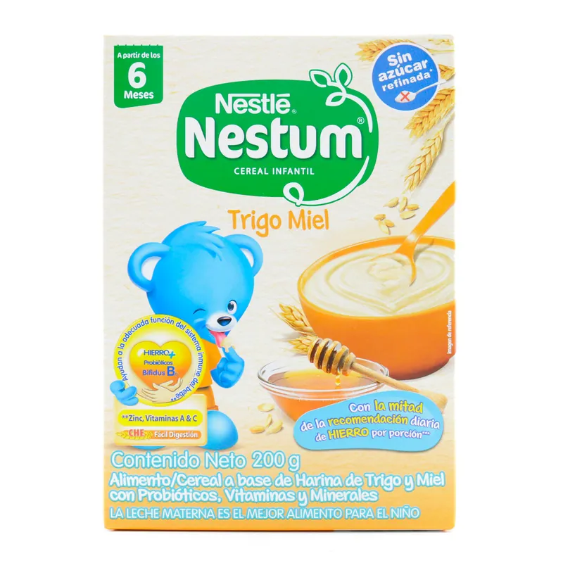 Nestle Nestum Bl 200 g Trigo Miel