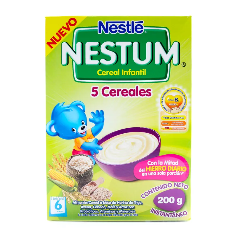 Nestle Nestum Bl 200 g 5 Cereales