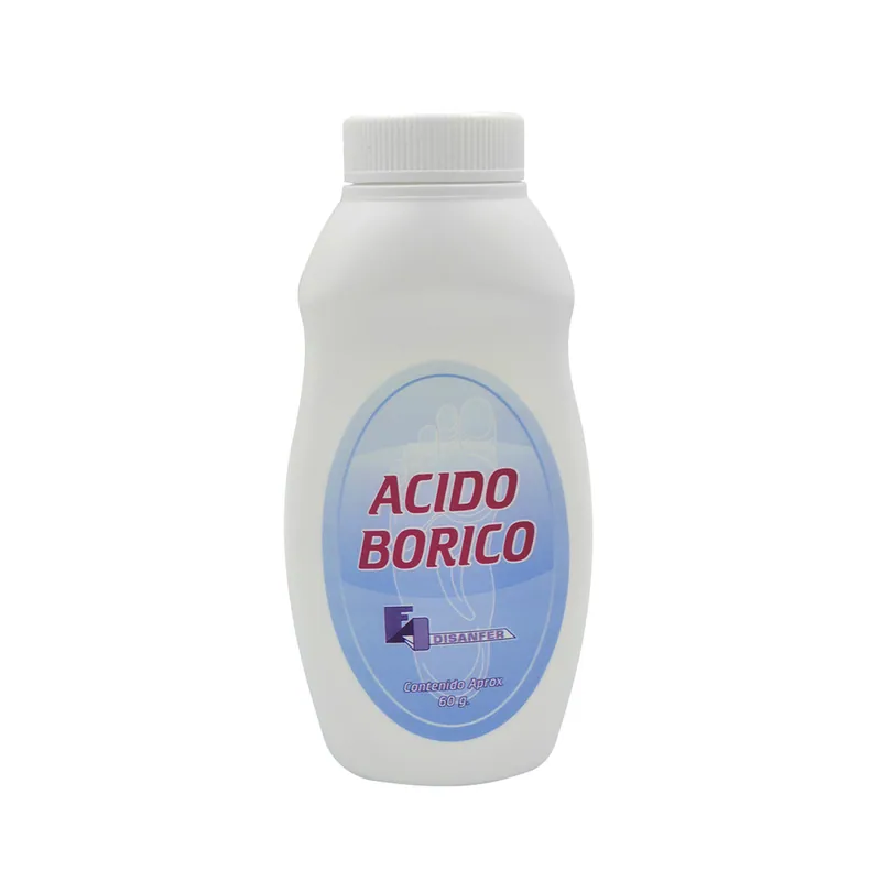 Ácido bórico Talquera 60 Gramos