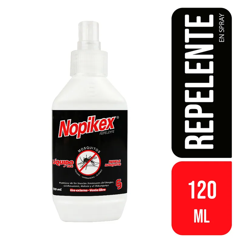 Repelente Nopikex Spray 120 mL