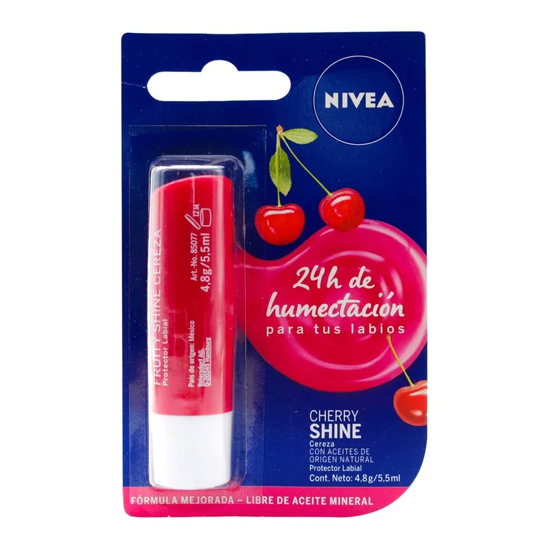 Prot Labial Nivea Fruity Sh Cer 4.8 g
