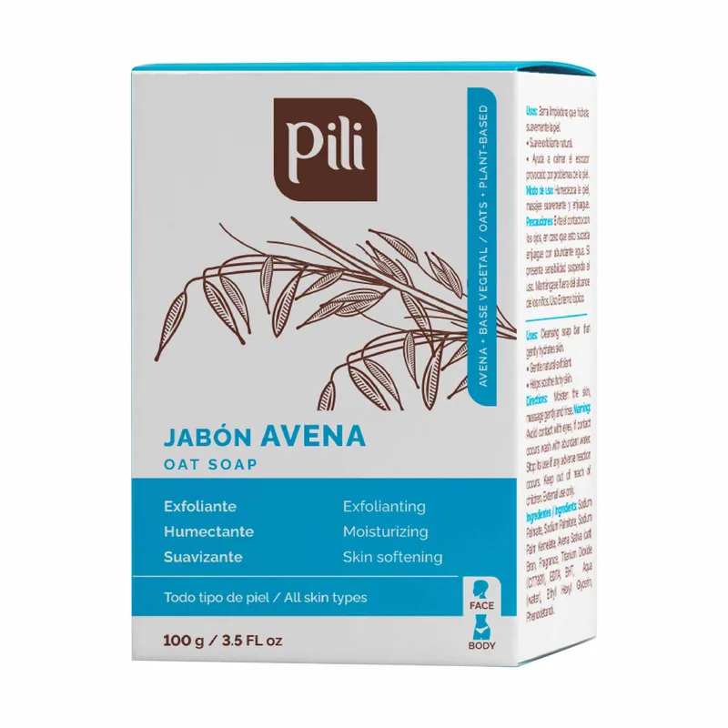 Jabon Avena Pili 100 g