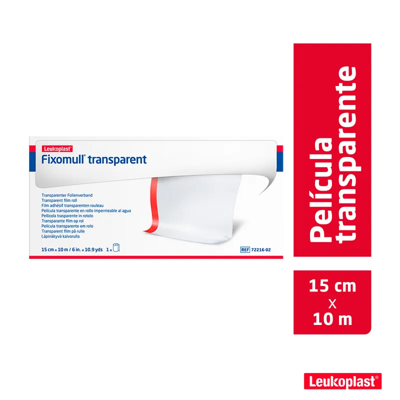 Fixomull Transparente 15 Cm 10 Mts