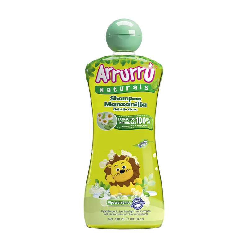 Champú Arrurru Cabello Claro Manzan 400 mL