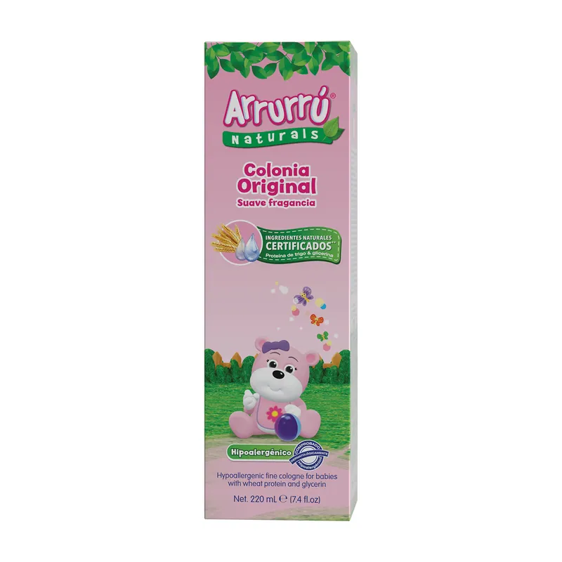 Colonia Arrurru Naturals Rosada 220 mL