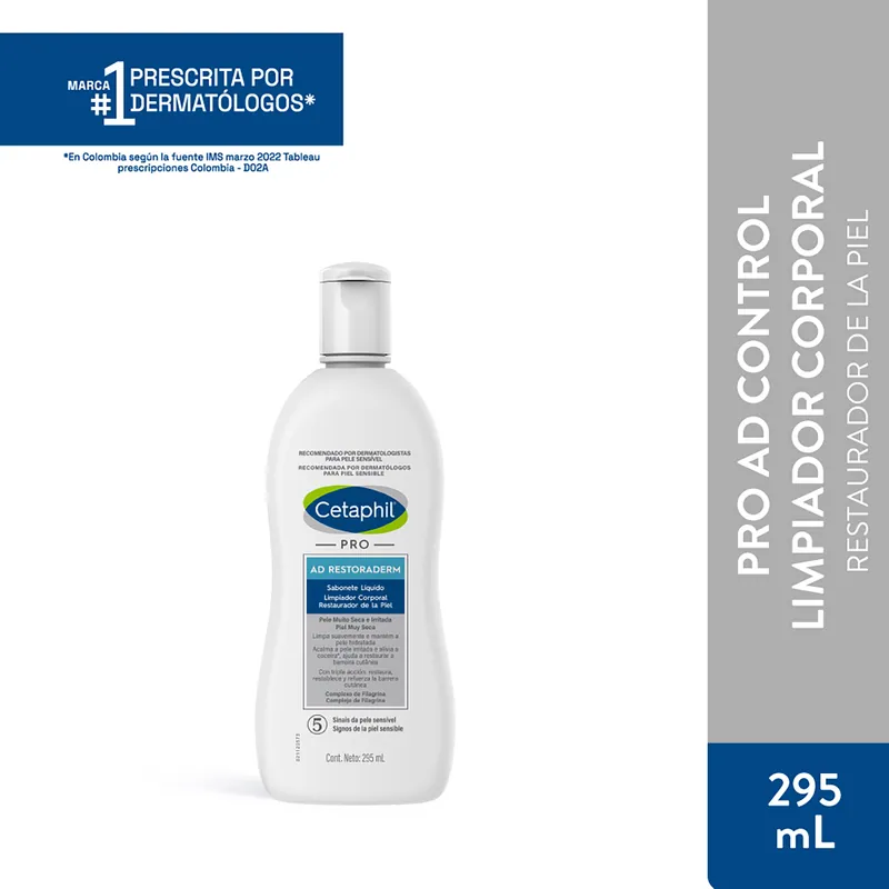 Cetaphil Restoraderm Limpiador 295 mL