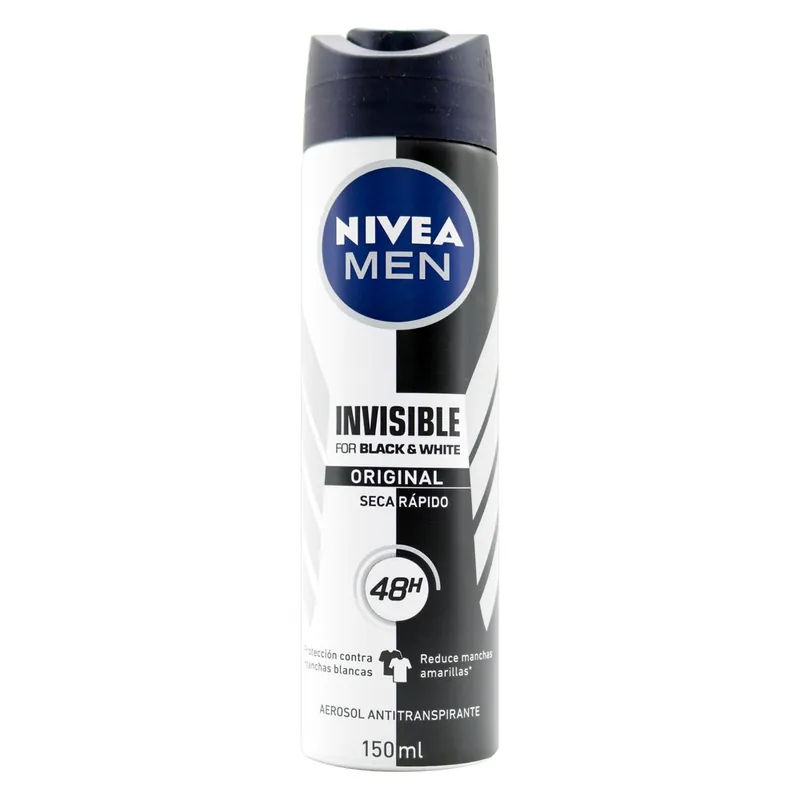 Desodorante Nivea Spray Black & White 150 mL H