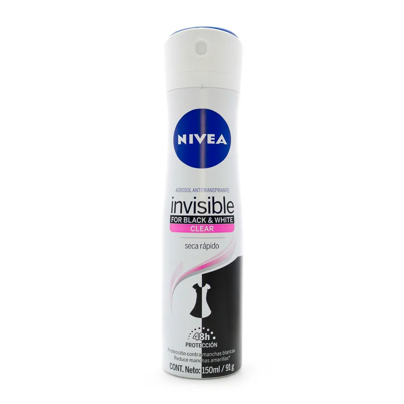 Desodorante Nivea Spray Black & White 150 mL M