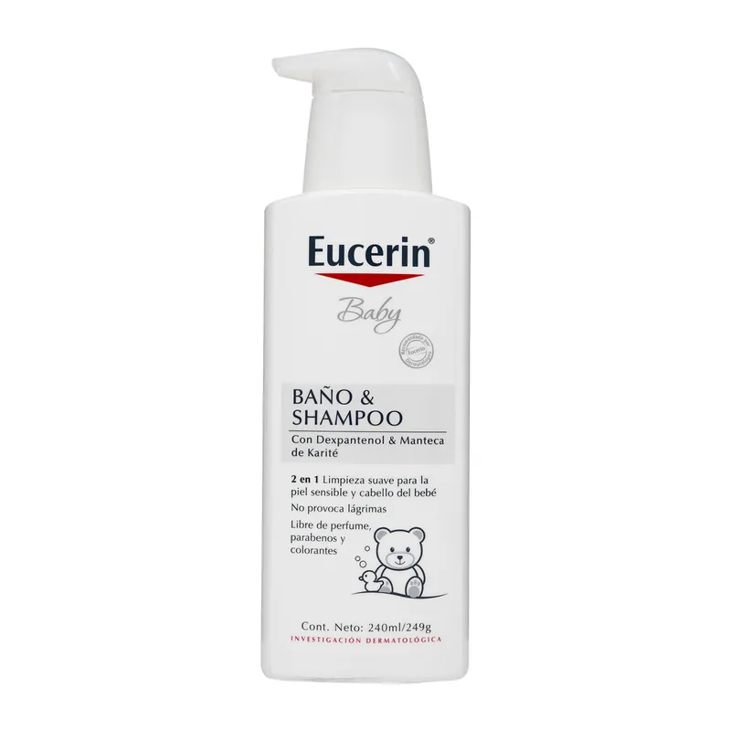 Eucerin Baby baño y Cha 240 mL