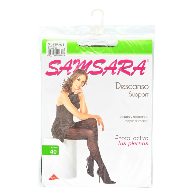 Medias Samsara Descanso L Negro